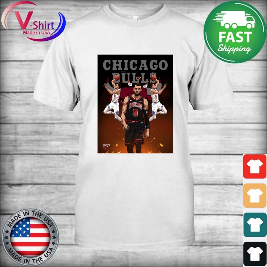 Chicago Bull Basketball MVP Zach LaVine Shirt