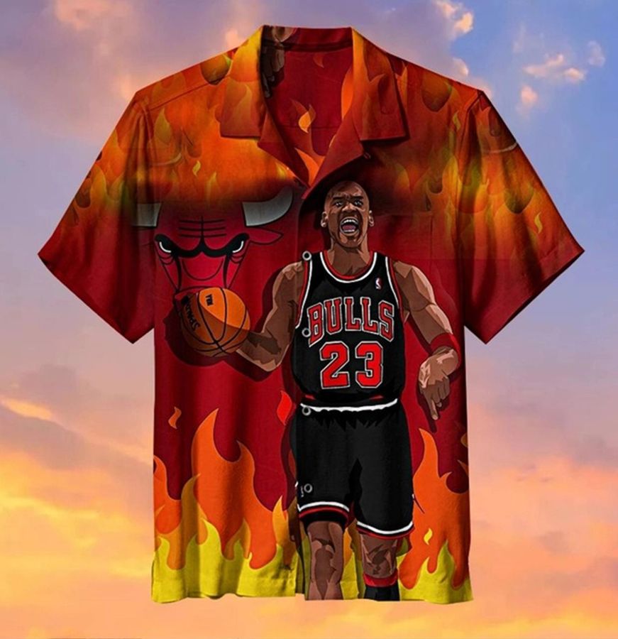 Chicago Bulls Hawaiian Shirt 3