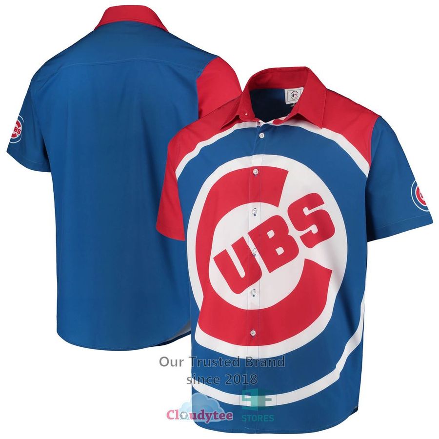Chicago Cubs Big Logo Hawaiian Shirt – LIMITED EDITION