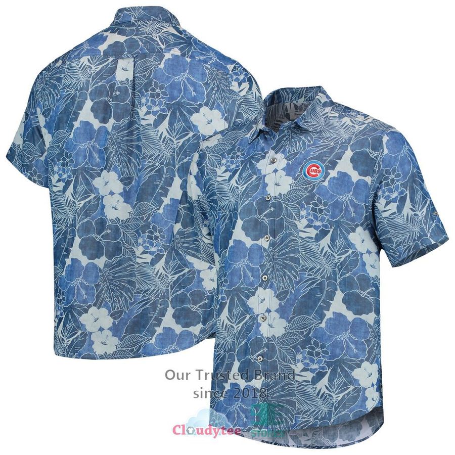 Chicago Cubs Tommy Bahama Point Playa Floral Hawaiian Shirt – LIMITED EDITION
