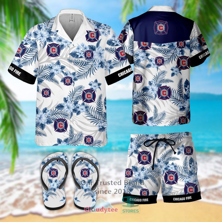 Chicago Fire Hawaiian Shirt, Flip Flops – LIMITED EDITION