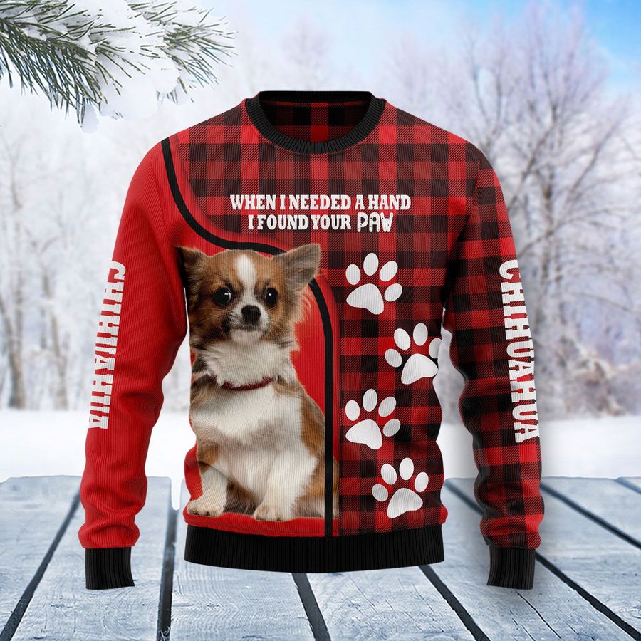 Chihuahua Paw Ugly Sweater