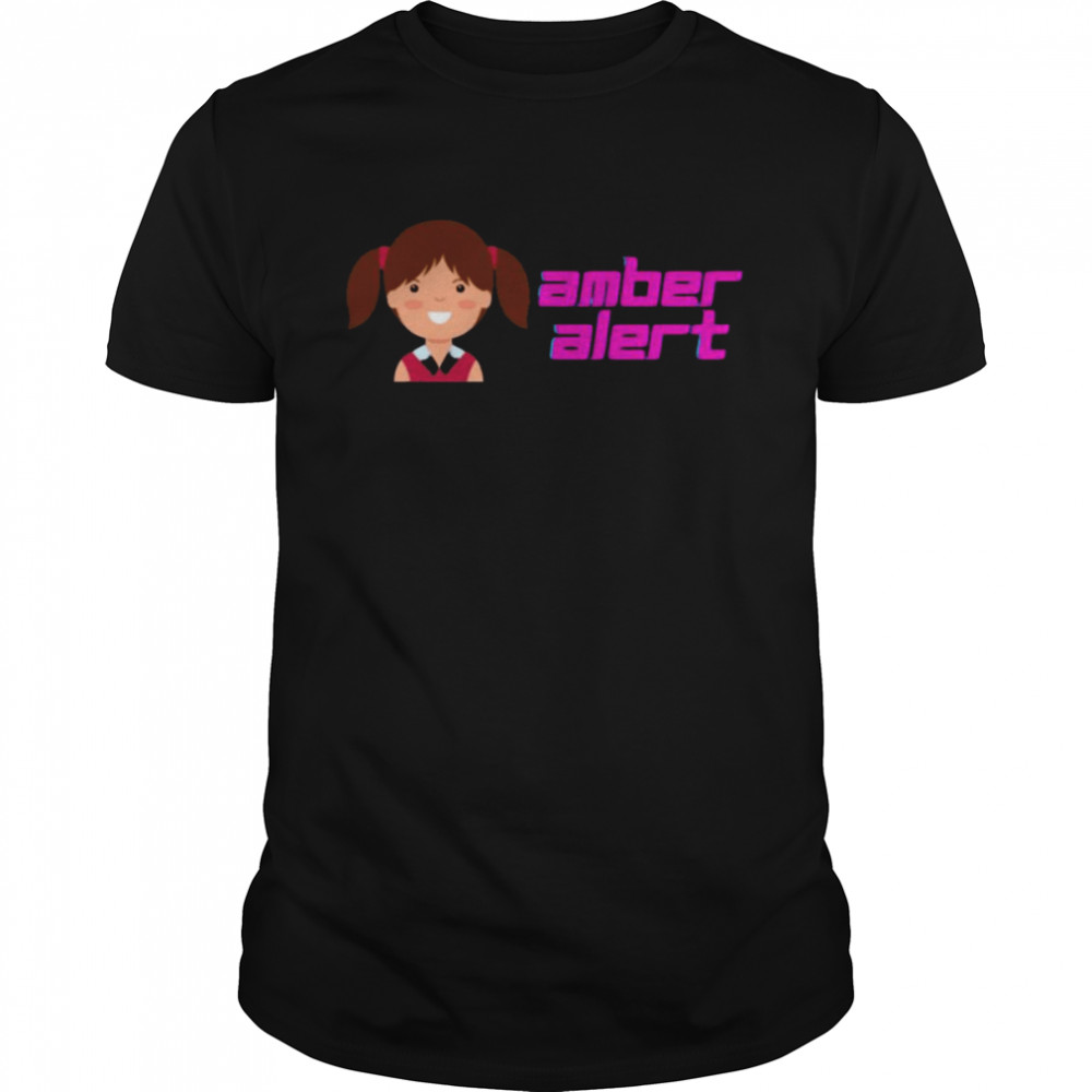 Children Girl Amber Alert shirt