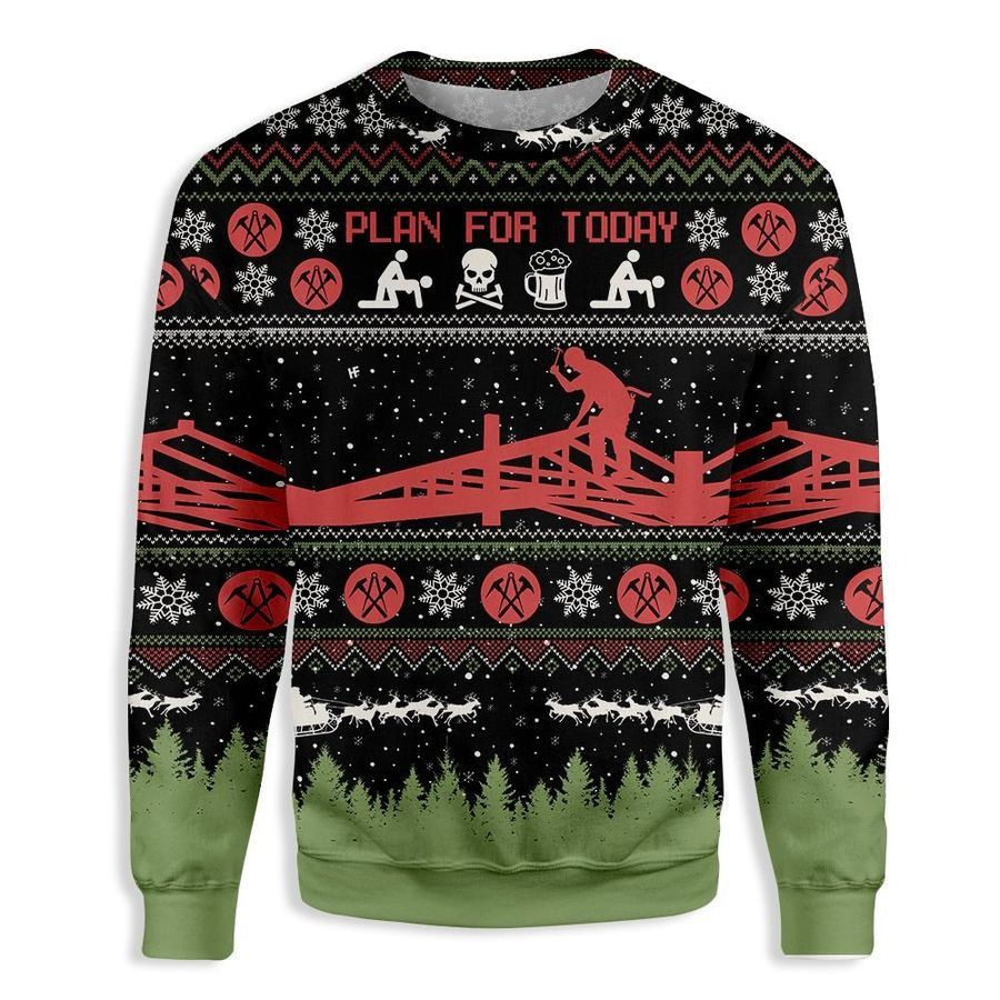 Christian Roffer Ugly Christmas Sweater All Over Print Sweatshirt Ugly