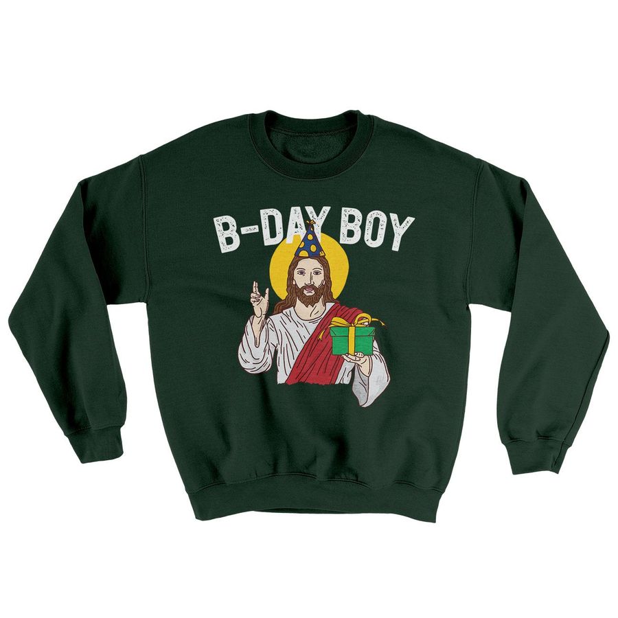 Christmas Birthday Boy Ugly Sweater - 187