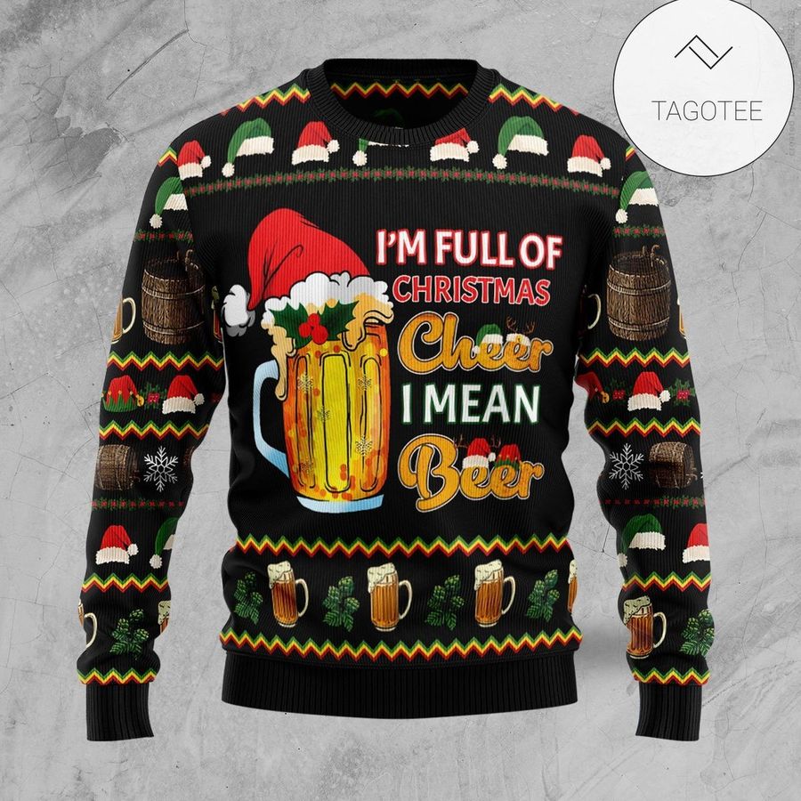 Christmas Cheer Beer Ugly Sweater