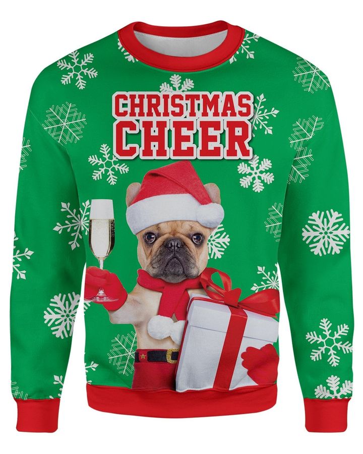Christmas Cheer With Pug Ugly Sweater - 819