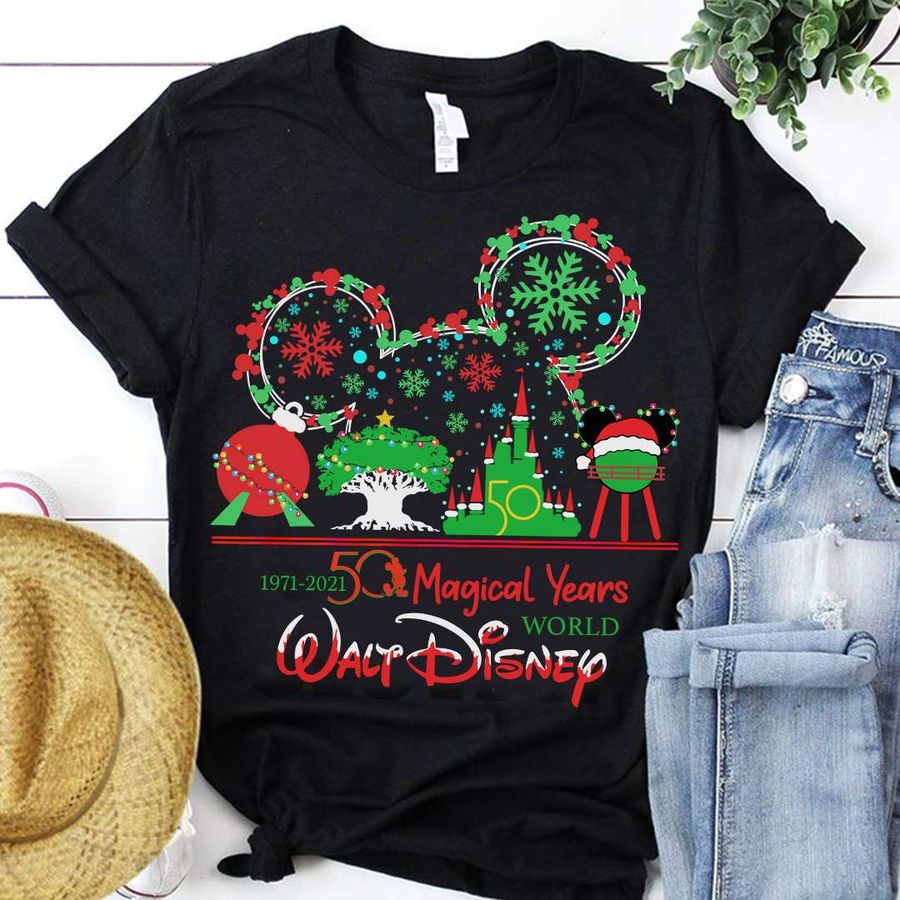 Christmas Disney Gift – 1971 2021 50 magical years world Walt Disney