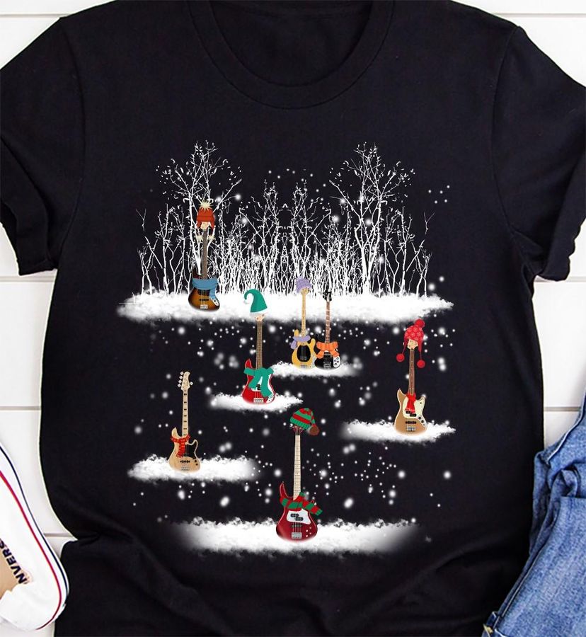 Christmas gift for guitarists – Guitar collection, Christmas ugly sweater