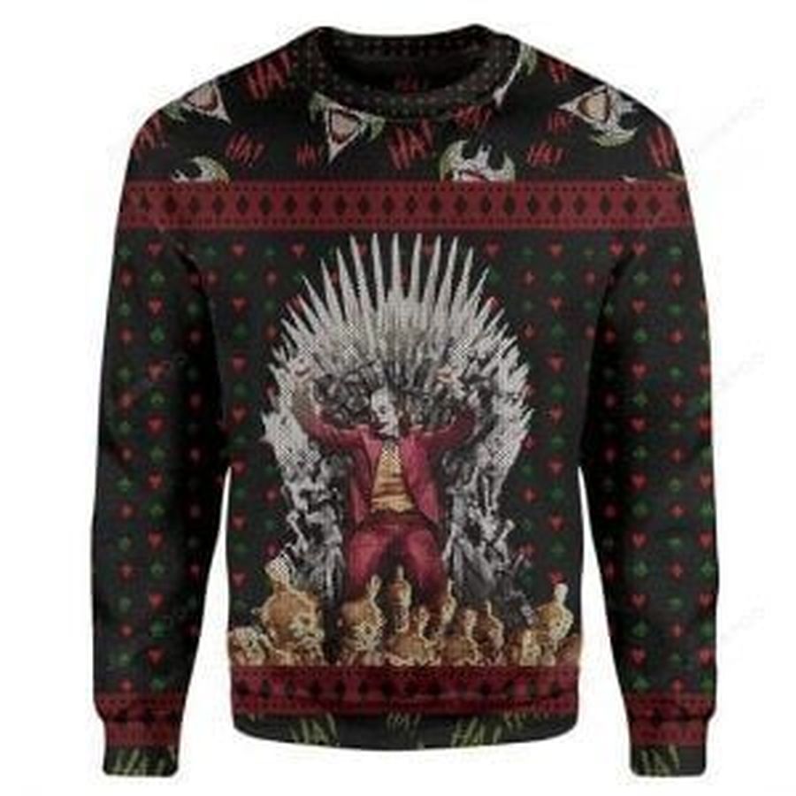 Christmas Joker Ugly Christmas Sweater, All Over Print Sweatshirt, Ugly Sweater, Christmas Sweaters, Hoodie, Sweater