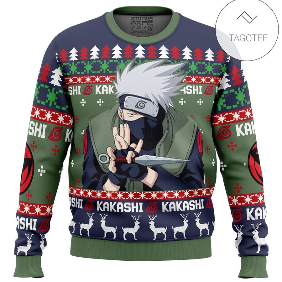 Christmas Kakashi Hatake Naruto Ugly Sweater