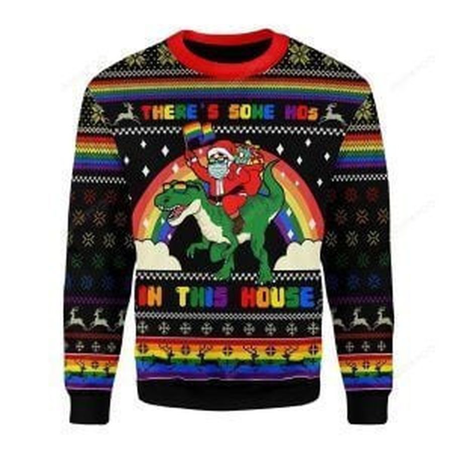 Christmas LGBT Ugly Christmas Sweater All Over Print Sweatshirt Ugly
