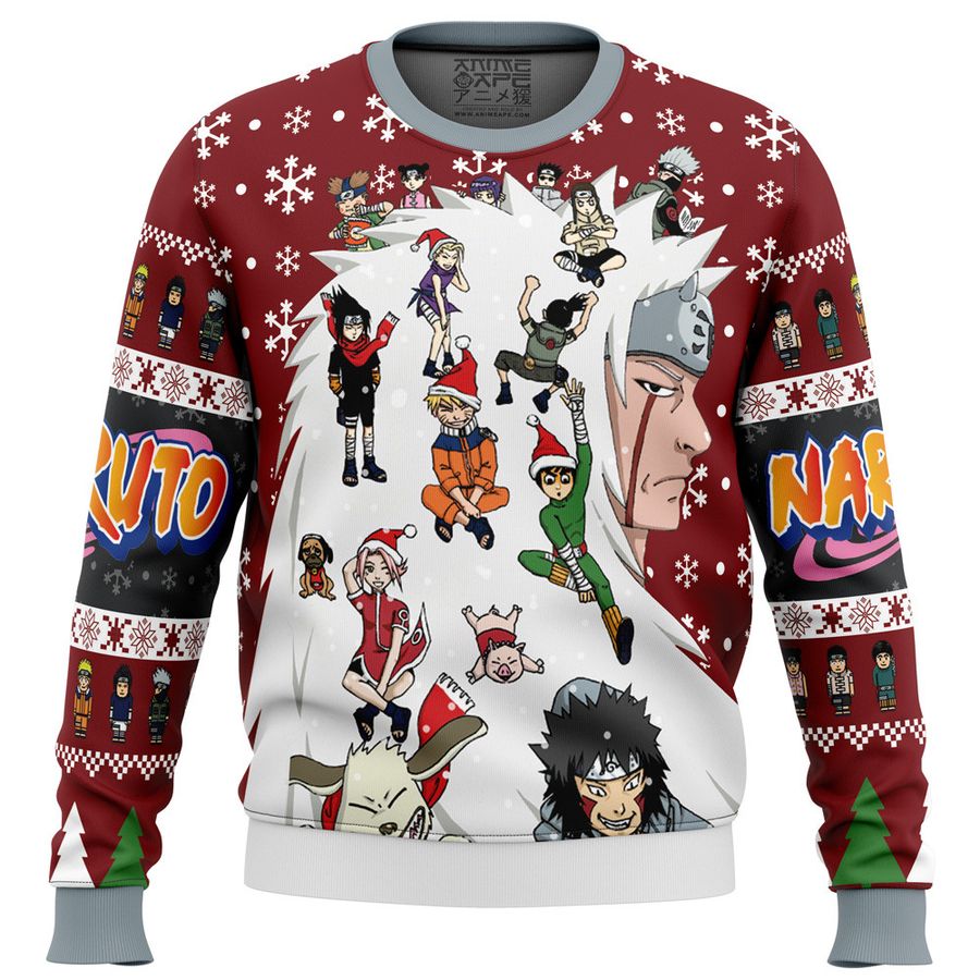 Christmas Naruto Characters Naruto Ugly Sweater