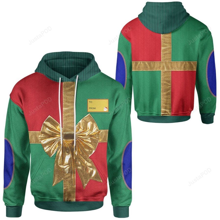 Christmas Present Cosplay For Unisex 3D All Over Print Hoodie, Zip-up Hoodie, Ugly Sweater, Christmas Sweaters, Hoodie, Sweater