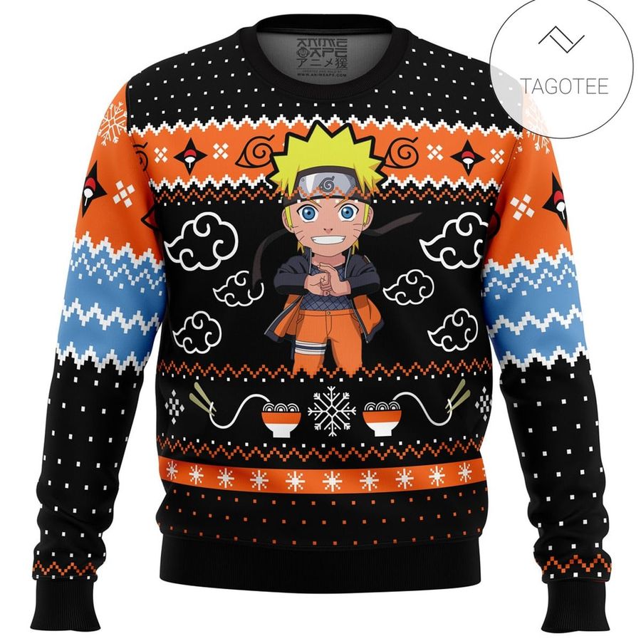 Christmas Ramen Uzumaki Naruto Ugly Sweater
