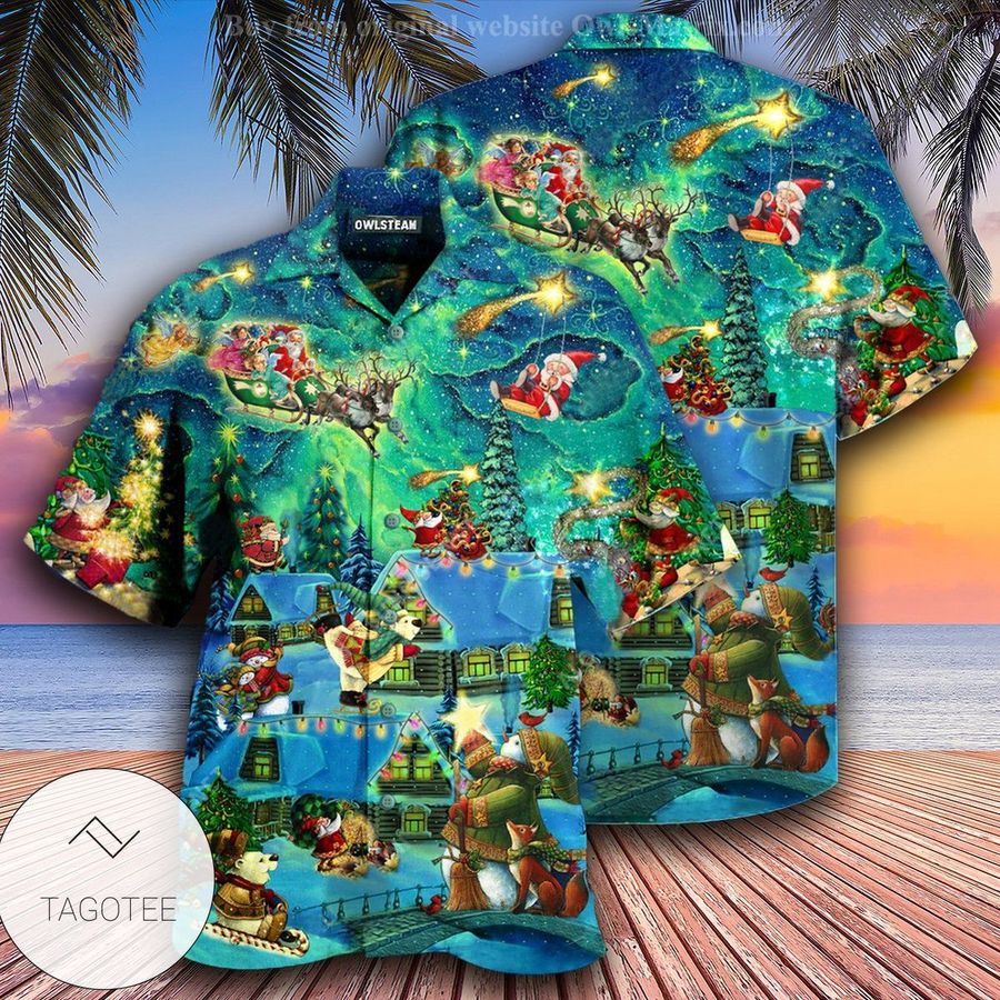 Christmas The Magical Night Edition Hawaiian Shirt