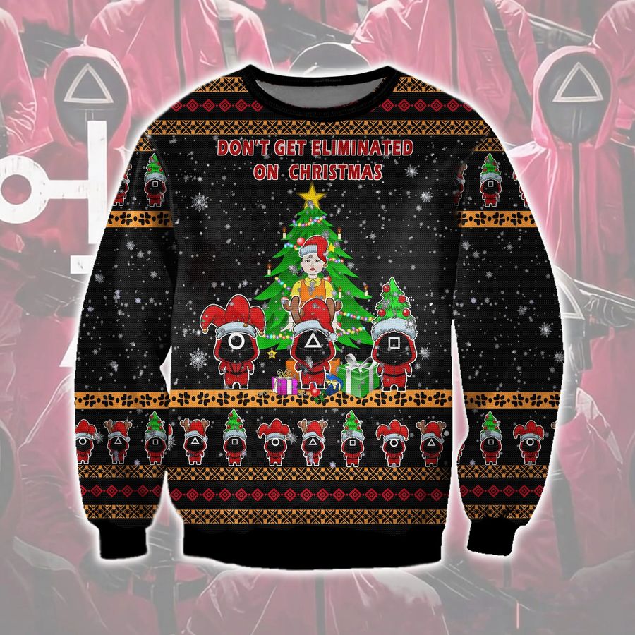 Christmas Ugly Squid Game Ugly Sweater