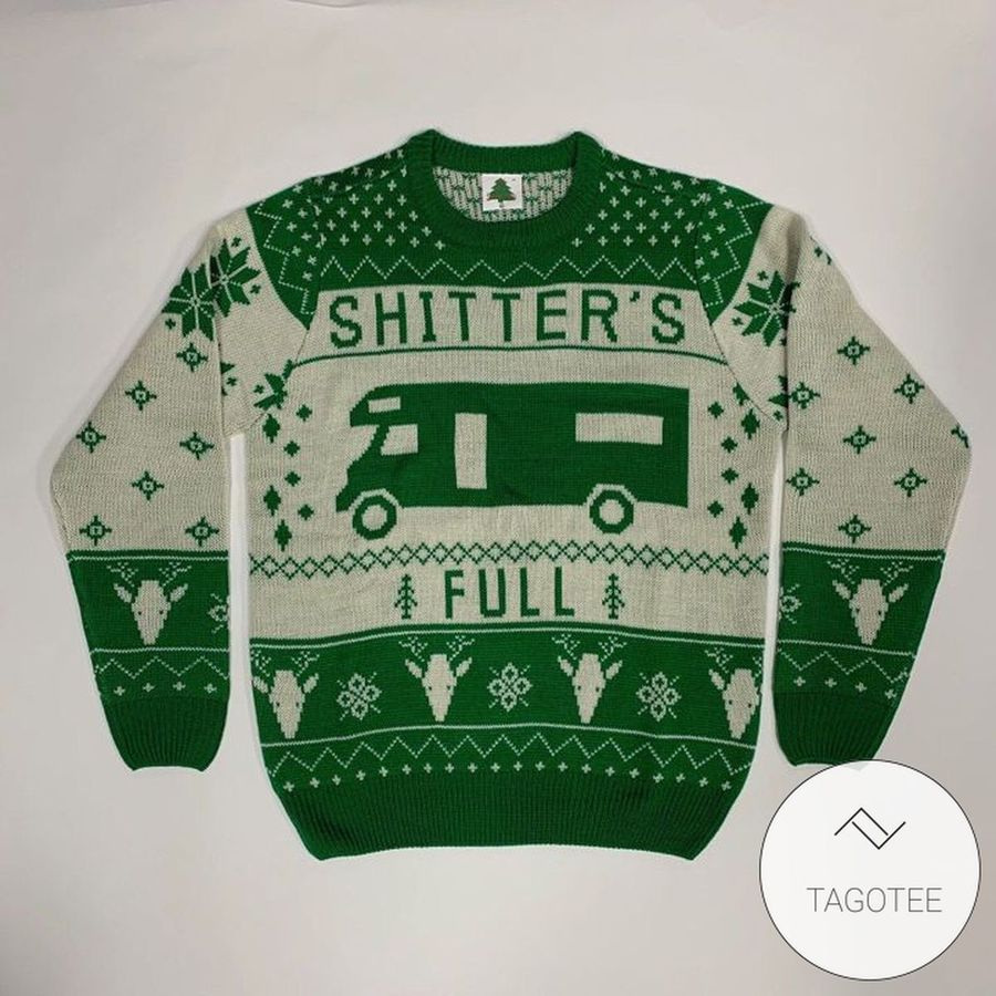Christmas Vacation Shitter is  Full Ugly Sweater