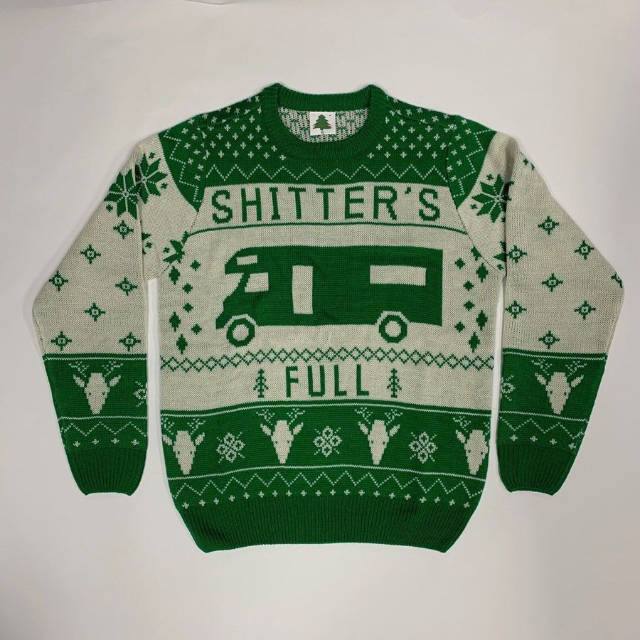 Christmas Vacation Shitter's Full For Unisex Ugly Christmas Sweater, All Over Print Sweatshirt, Ugly Sweater, Christmas Sweaters, Hoodie, Sweater