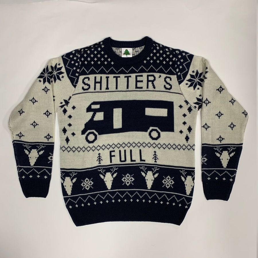 Christmas Vacation Shitter's Full Navy For Unisex Ugly Christmas Sweater, Sweatshirt, Ugly Sweater, Christmas Sweaters, Hoodie, Sweater