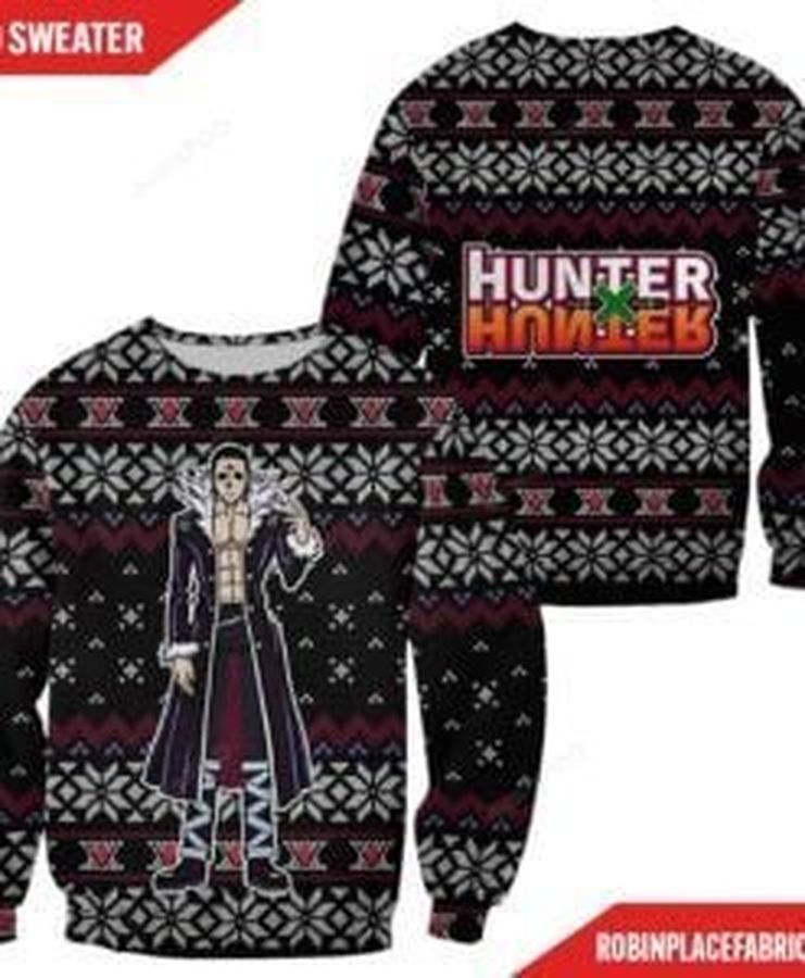 Chrollo Lucilfer Hunter X Hunter Ugly Christmas Sweater, Ugly Sweater, Christmas Sweaters, Hoodie, Sweater