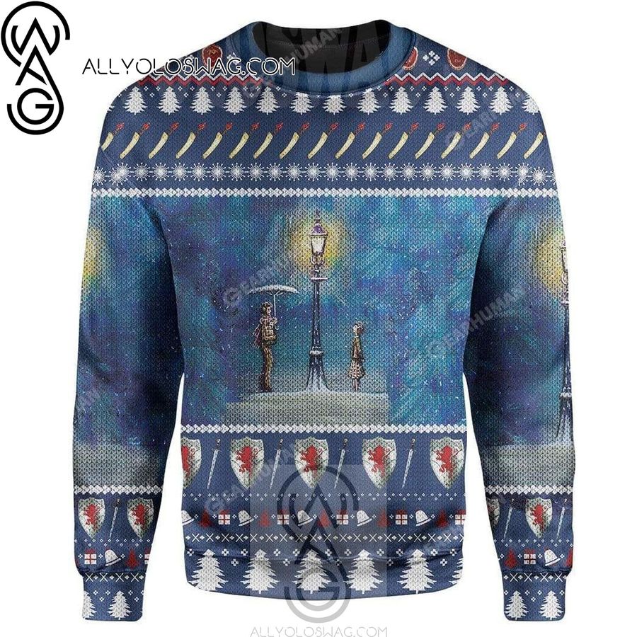 Chronicles Of Narnia Knitting Pattern Ugly Christmas Sweater