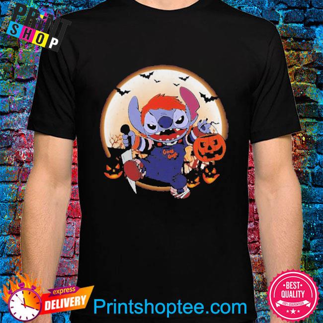 Chucky killer night design for halloween stitch shirt