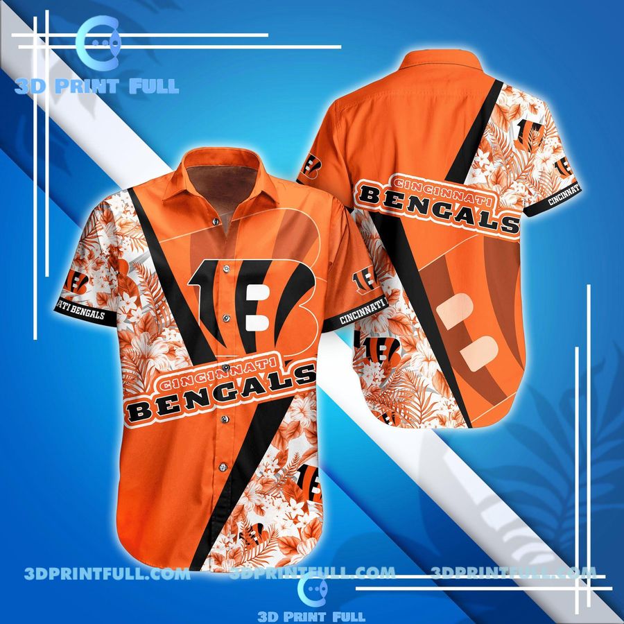 Cincinnati Bengals Hawaiian Shirt Style Summer Trending
