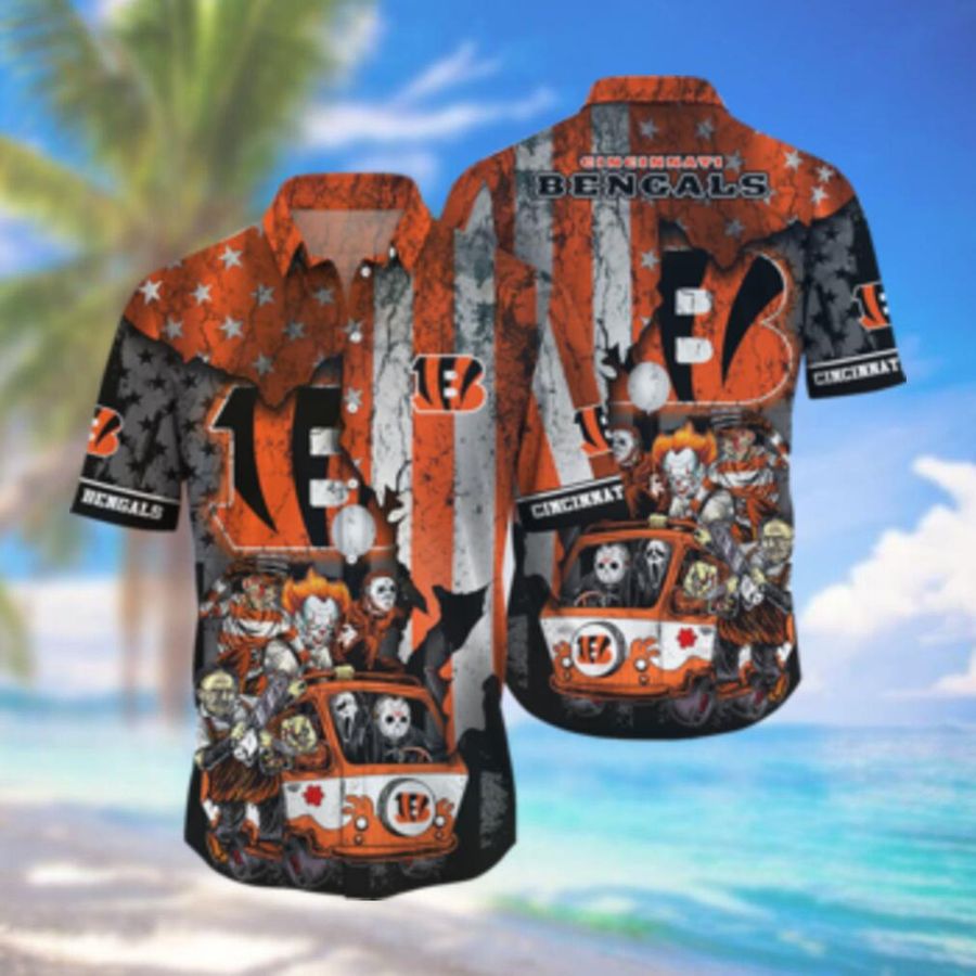 Cincinnati Bengals Hawaiian Shirts Style Hot Trending