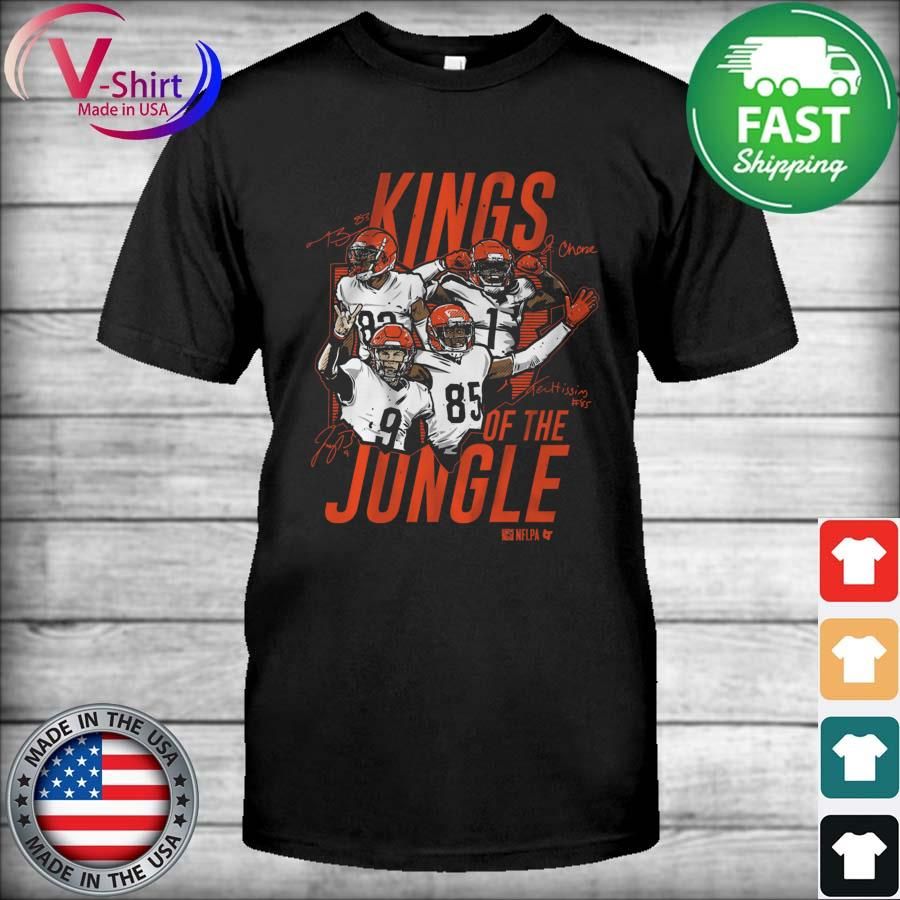 Cincinnati Bengals King Of The Jungle Signatures Shirt
