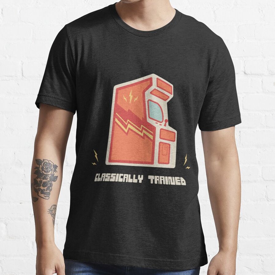 Clasically Trained 80s Arcade Game Player Essential T-Shirt Essential T-Shirt