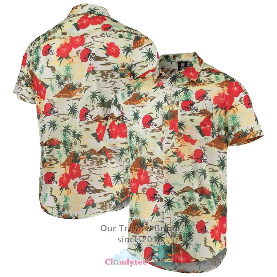 Cleveland Browns Paradise Floral Hawaiian Shirt – LIMITED EDITION