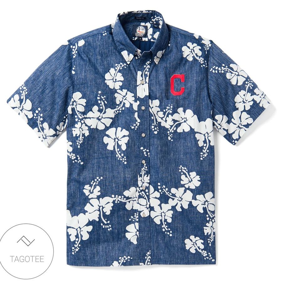 Cleveland Indians 50th State Hawaiian Shirt