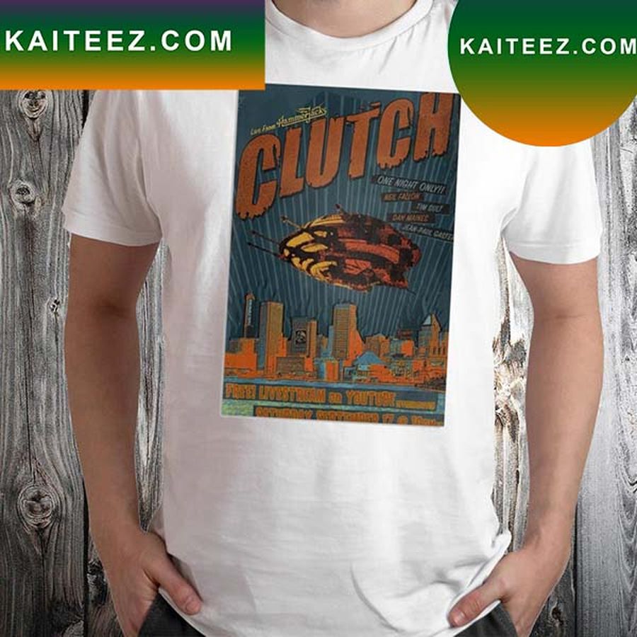 Clutch hammerjacks september 17th 2022 poster T-shirt