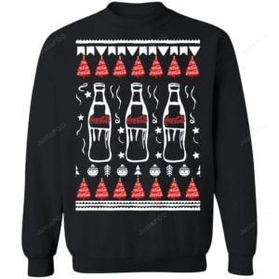Coca Cola Bottles Ugly Christmas Sweater Ugly Sweater Christmas Sweaters