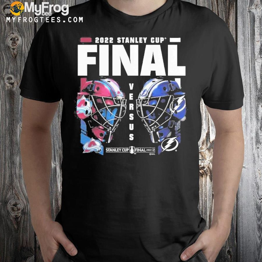Colorado avalanche vs tampa bay lightning 2022 stanley cup final high stick matchup shirt