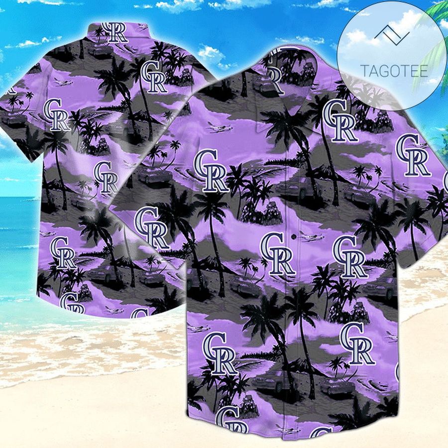 Colorado Rockies Tommy Bahama Authentic Hawaiian Shirt 2022