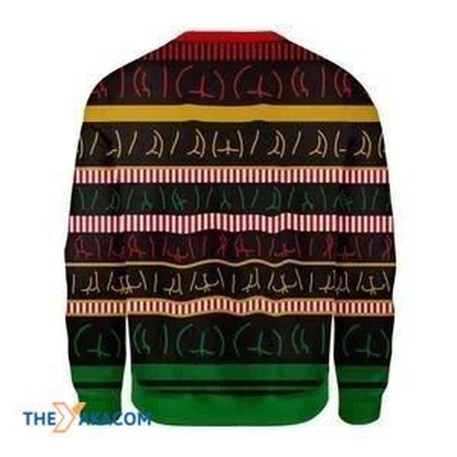 Colorful Butts Wall Gift For Sweater 3D Christmas