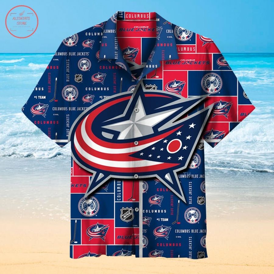 Columbus Blue Jackets Hawaiian Shirt