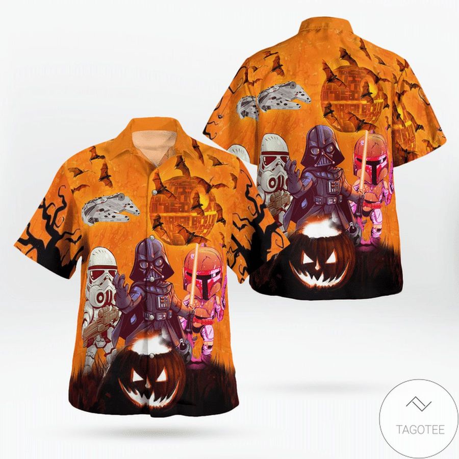 Come To The Dark Side We Have Trick Or Treat Unisex Hawaiian Shirt