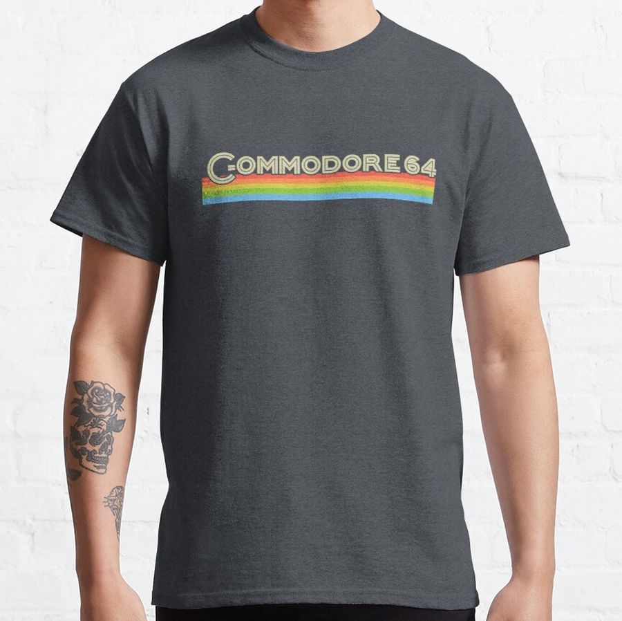 Commodore 64 Retro Logo Classic T-Shirt
