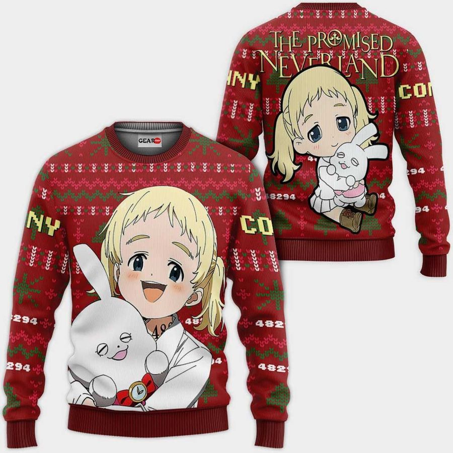 Conny Anime The Promised Neverland Ugly Sweater
