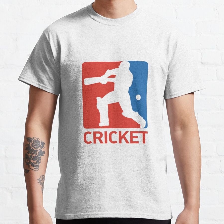 Cool Cricket Logo  Classic T-Shirt