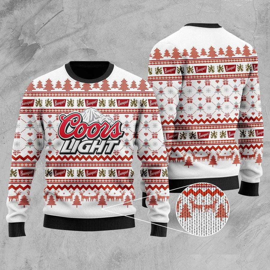 Coors Light Ugly Christmas Sweater - 166