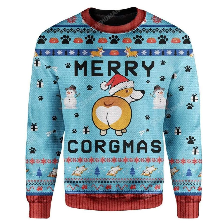 Corgi'merry Corgmas Ugly Sweater