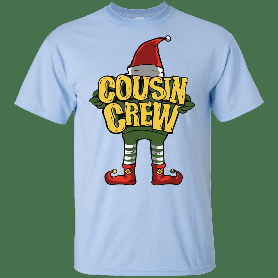 Cousin Crew Christmas Elf Youth Kids T-Shirt, Gift
