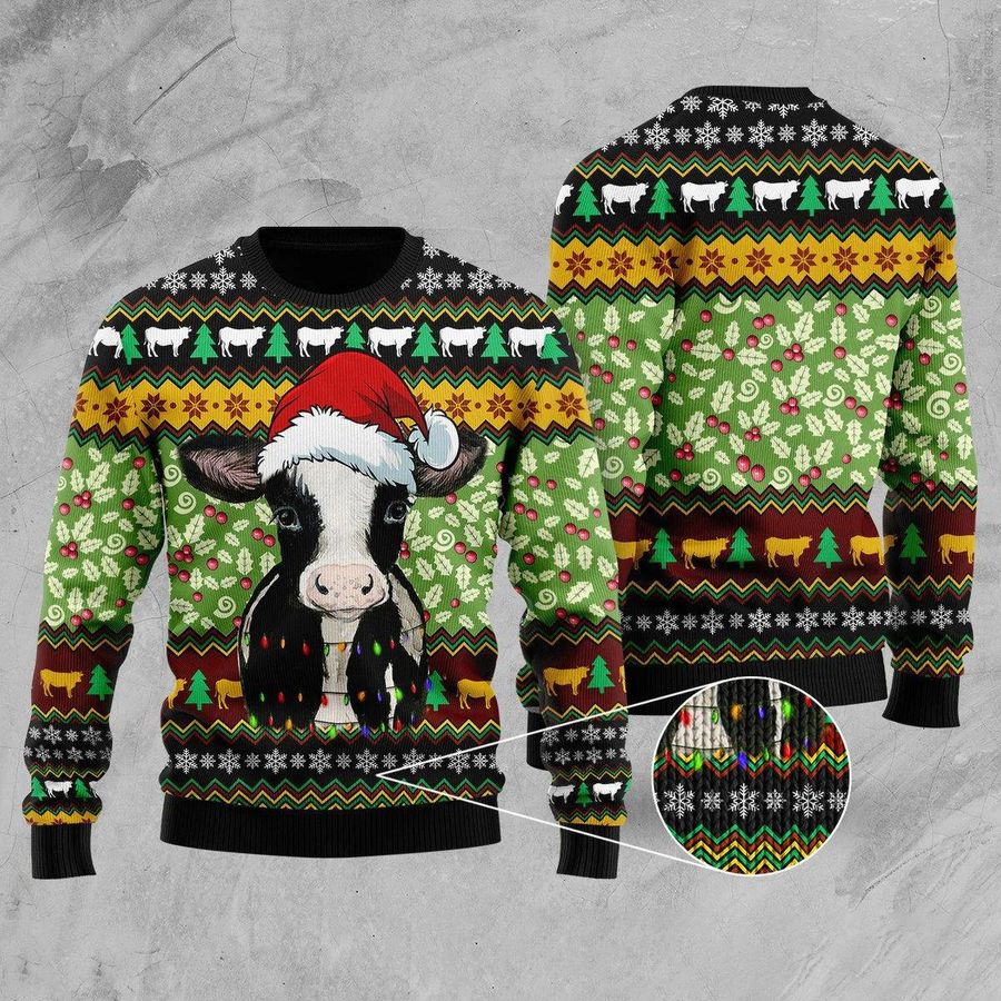 Cow Xmas Ugly Sweater