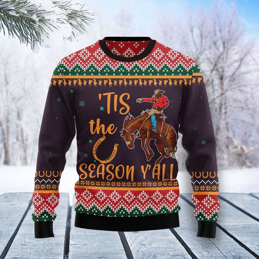 Cowboy Season Ugly Sweater