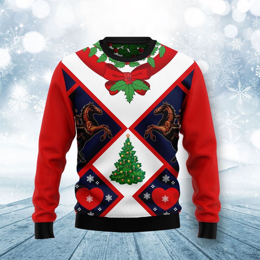 Cowboy Ugly Christmas Sweater, All Over Print Sweatshirt, Ugly Sweater, Christmas Sweaters, Hoodie, Sweater