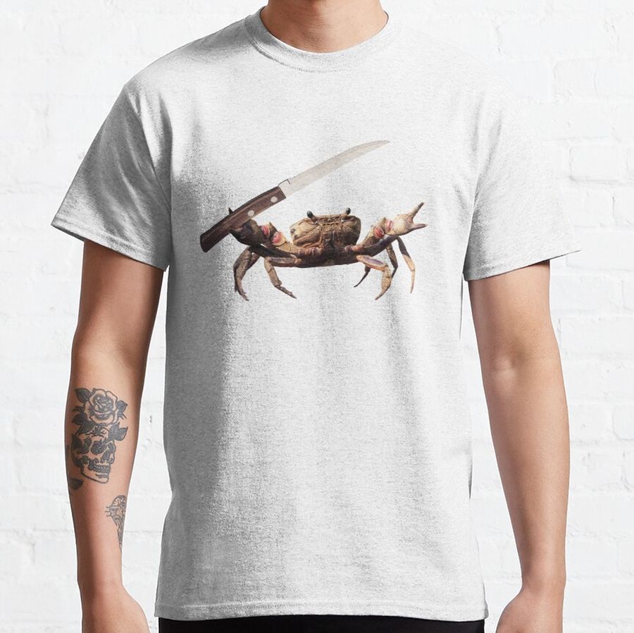 Crab With Knife Classic T-Shirt